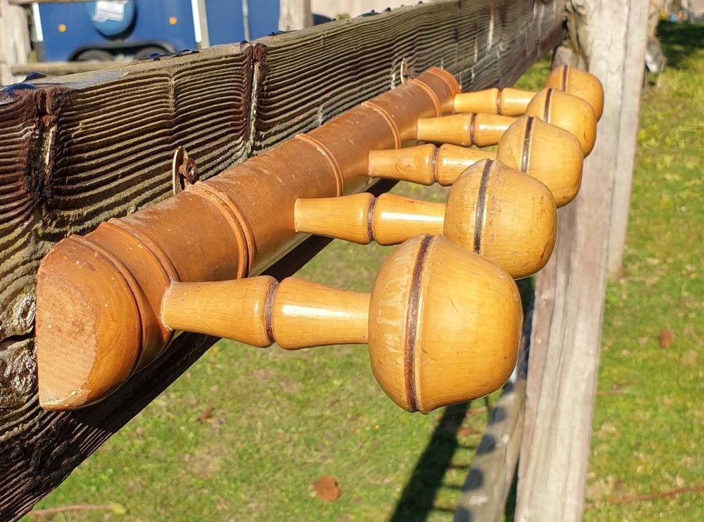 Wall coat rack with 5 hooks 1900