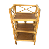 Rattan shelf