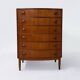 Commode courbée danoise, années 1960 | bois de teck