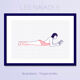 Illustration A4 naiade no. 4/8 brittany bather sea
