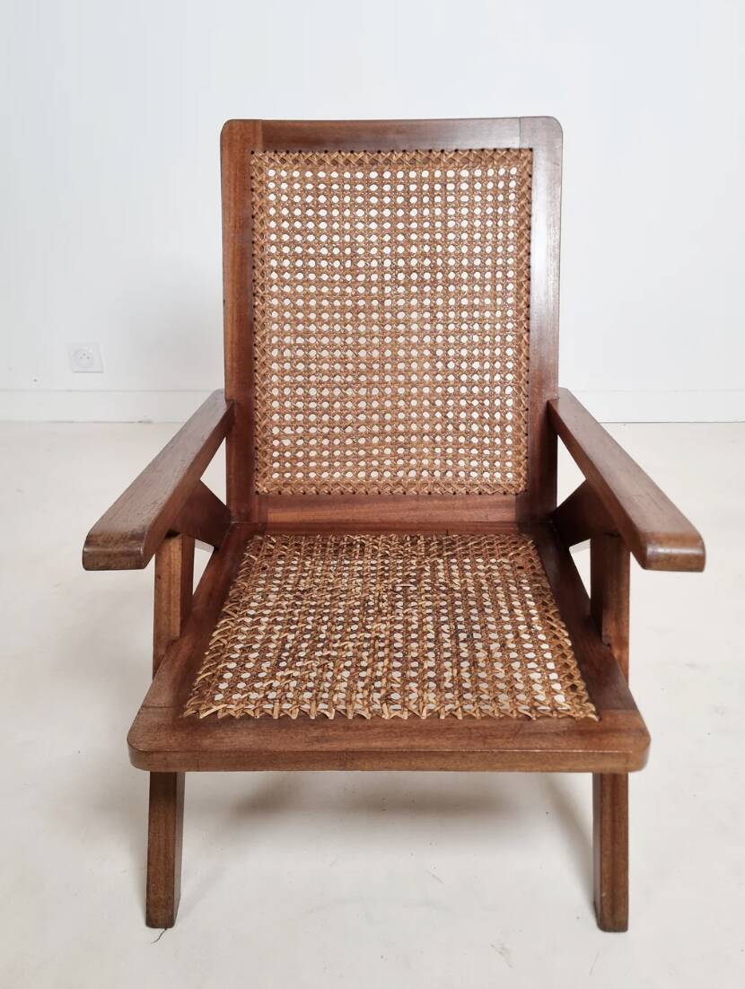 Fauteuil colonial du Comptoir Français à Brazzaville