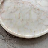 White onyx dish