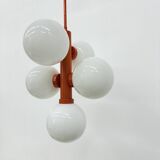 Mid-century atomic sputnik pendant lamp , 1970s