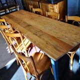 Vintage table, 2,40m, 8 people