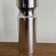 Space Age pepper mill from 1960 in silver-plated metal, 1970.