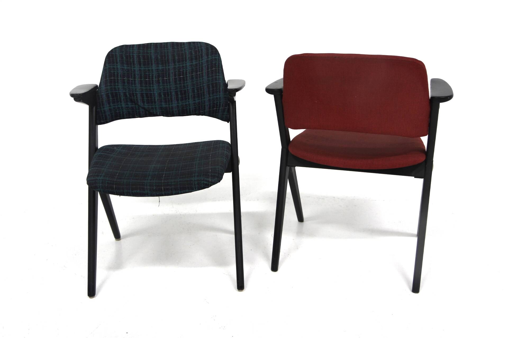 Set of 2 Scandinavian chairs, "562-026", Bengt Ruda, Nordiska Kompaniet, Sweden, 1950