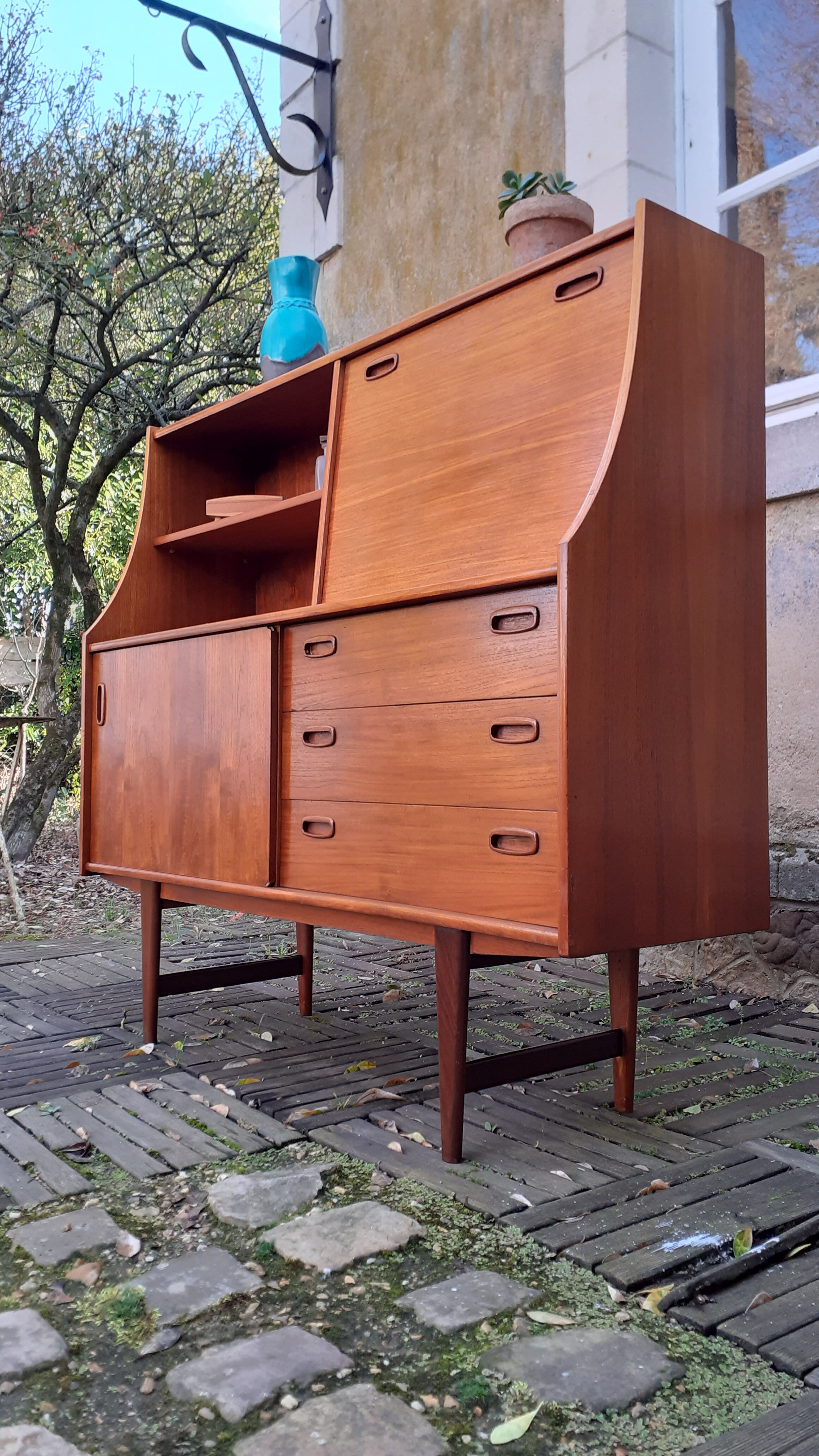 Scandinavian buffet year 60 teak publisher O.M.F.