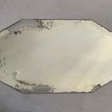 Beveled mirror stitched 33x60cm