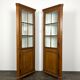 Corner cabinets oak