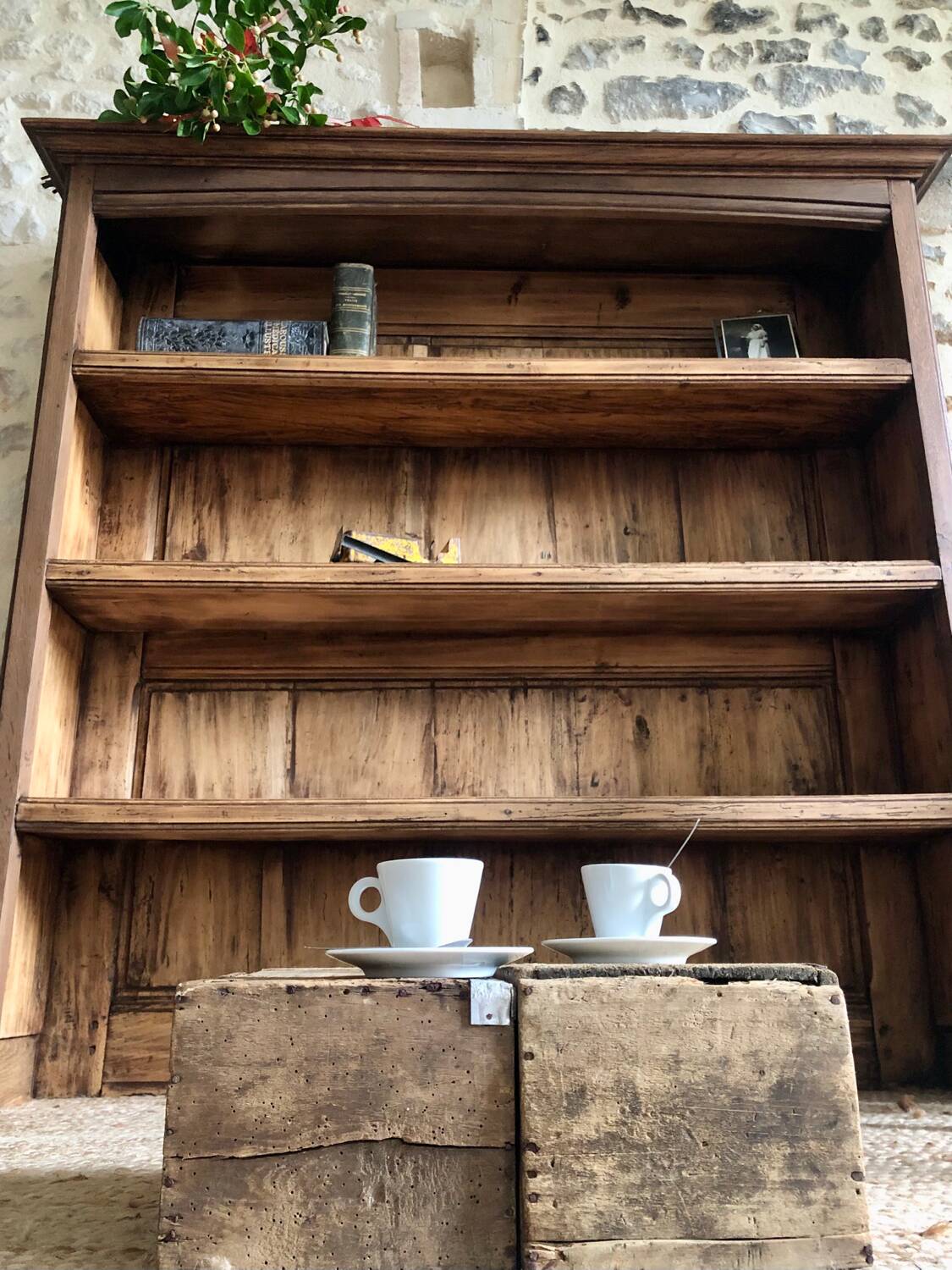 Renovated antique storage furniture