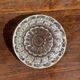 Cendrier en verre classique rosace D13