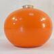Vintage ice bucket of round shape and orange Brand GALLIA