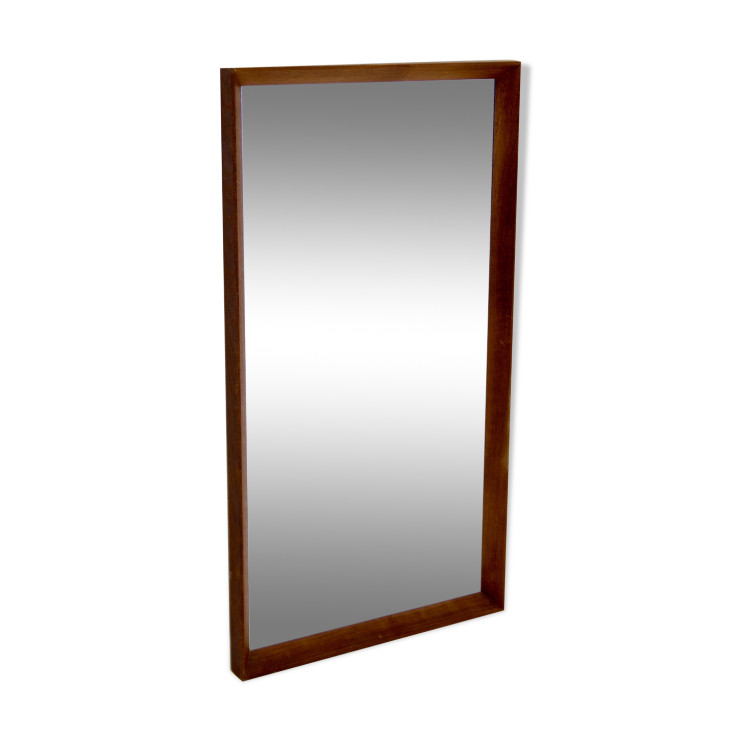 Wall mirror in teak frame, denmark, 1970
