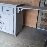Outdoor plancha buffet