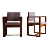 Paire de fauteuils dans le style d'André Sornay