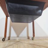 Sewing,Teak, Mid-Century Modern table, Denmark, 1950s/60s.
