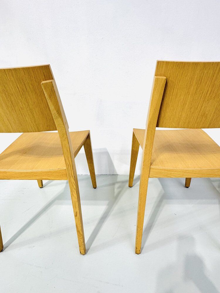 Vintage Danish dining chairs, 1980s, set of 4