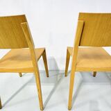 Vintage Danish dining chairs, 1980s, set of 4