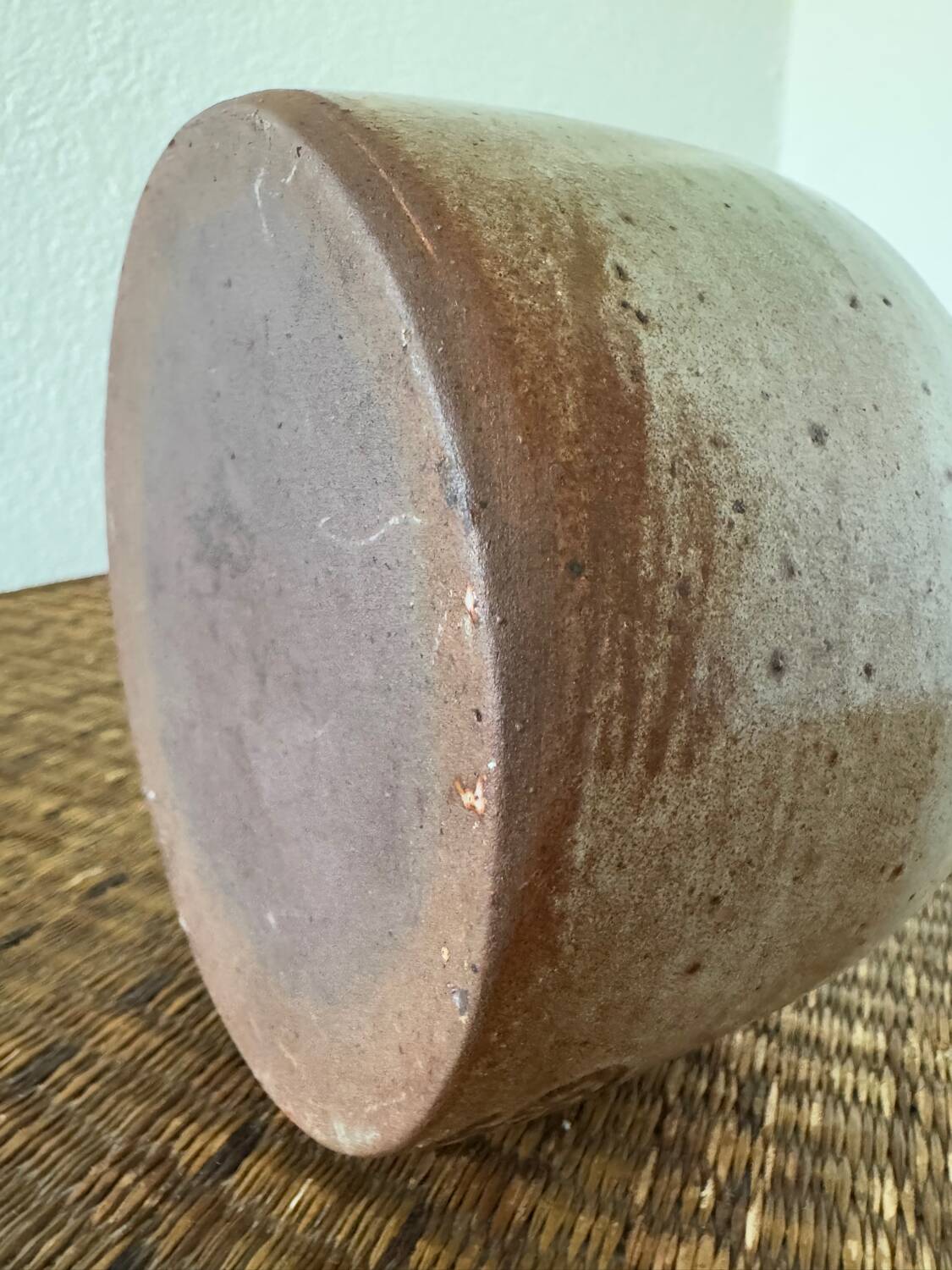 Norbert Pierlot enamelled stoneware vase from the 60s