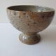 Pyrite stoneware ceramic bowl / cup signed Suzanne Dauliach Vallauris 60's
