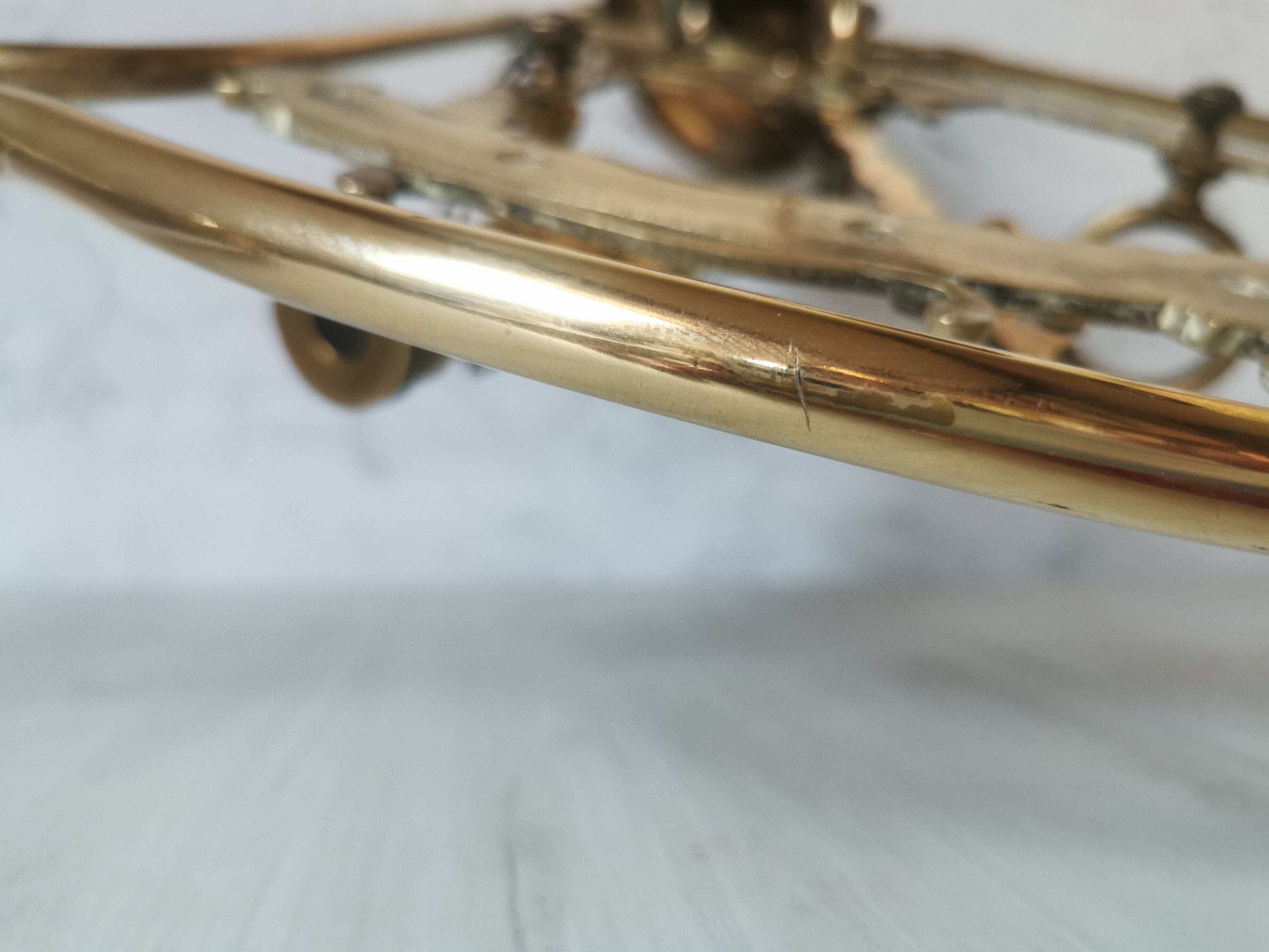 Brass billiard chandelier marine decoration