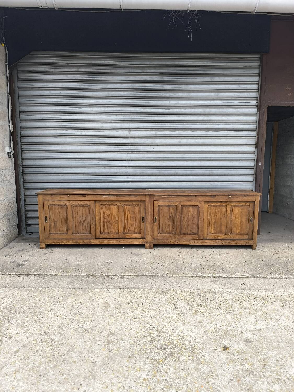 Enfilade meuble de métier circa 1950