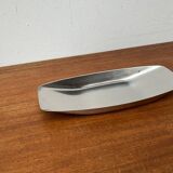 German Cromargan plate from the mid-century by WMF, 1960s.