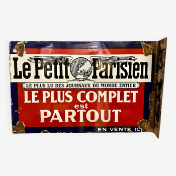Plaque Émaillée « Le Petit Parisien »