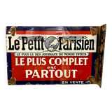 Plaque Émaillée « Le Petit Parisien »