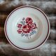 6 mismatched antique deep plates