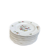Sarreguemines plates paradise birds / Phoenix
