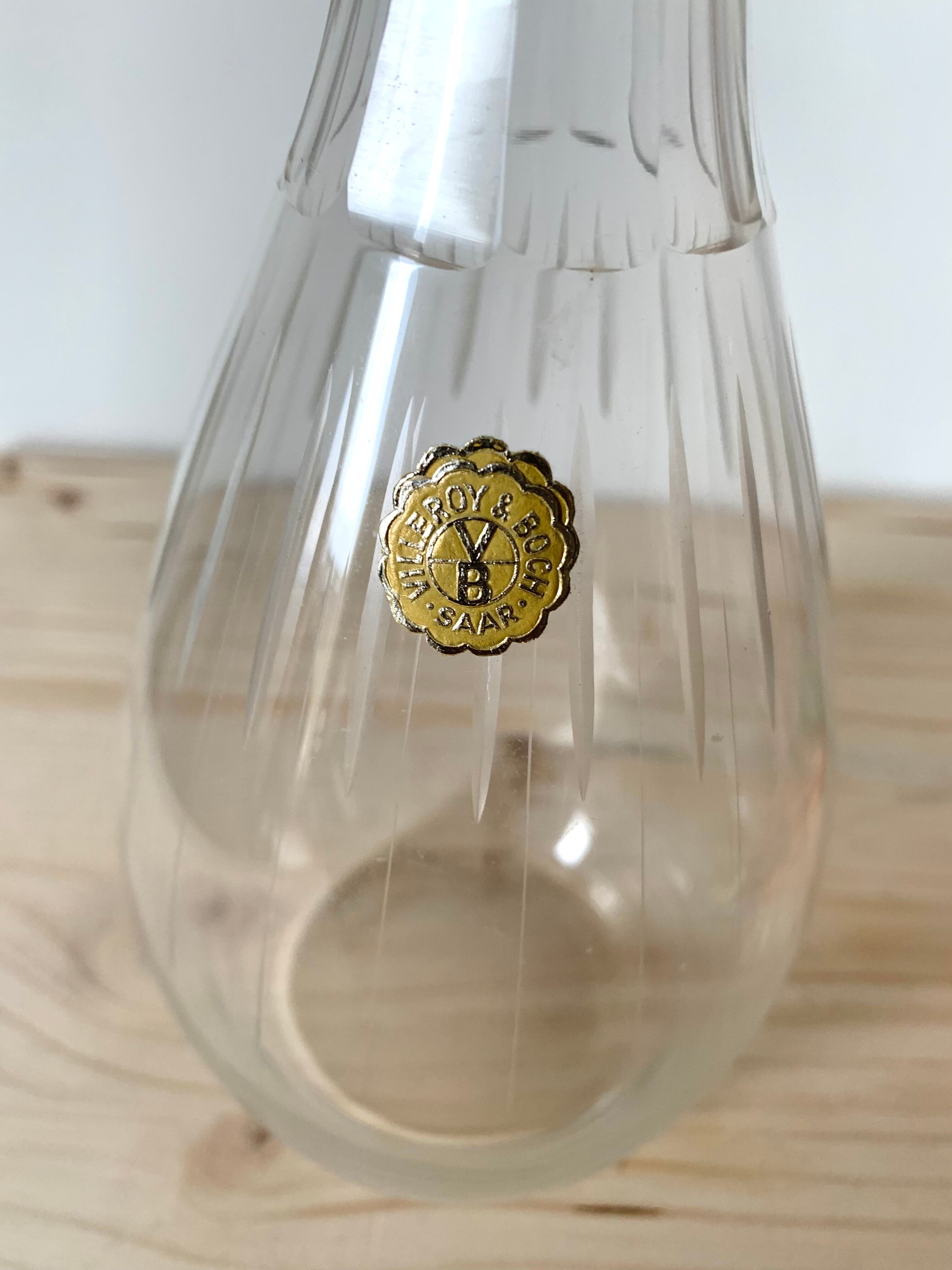 Villeroy and Boch crystal decanter