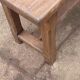 Antique solid oak farm benches