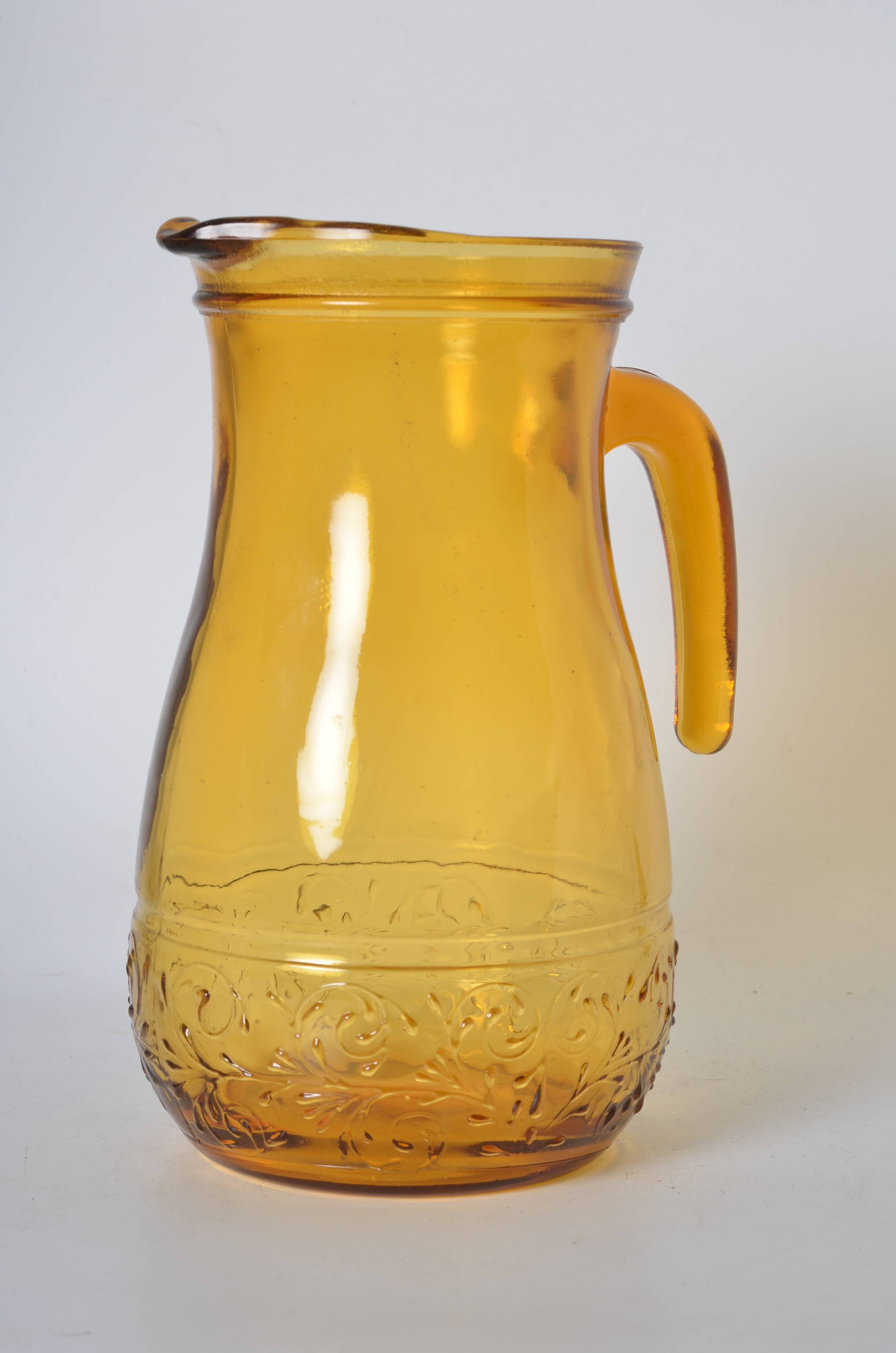 Italian amber carafe