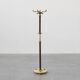Napoleon III style copper and onyx marble coat stand, France, early 20th ce