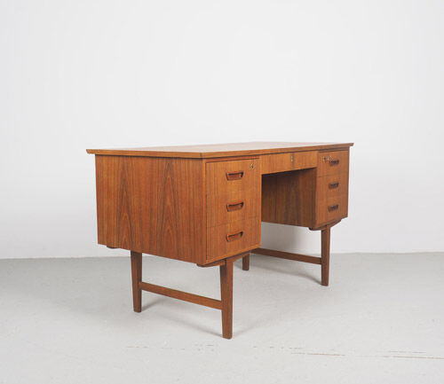 Danish design teak writing desk, 1960