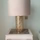 Real silk table lamp