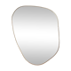 Large organic dune mirror - gold