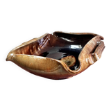 Meyssac glazed pottery cup