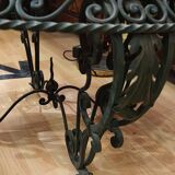 Coffee table circa 1940/50 in wrought iron