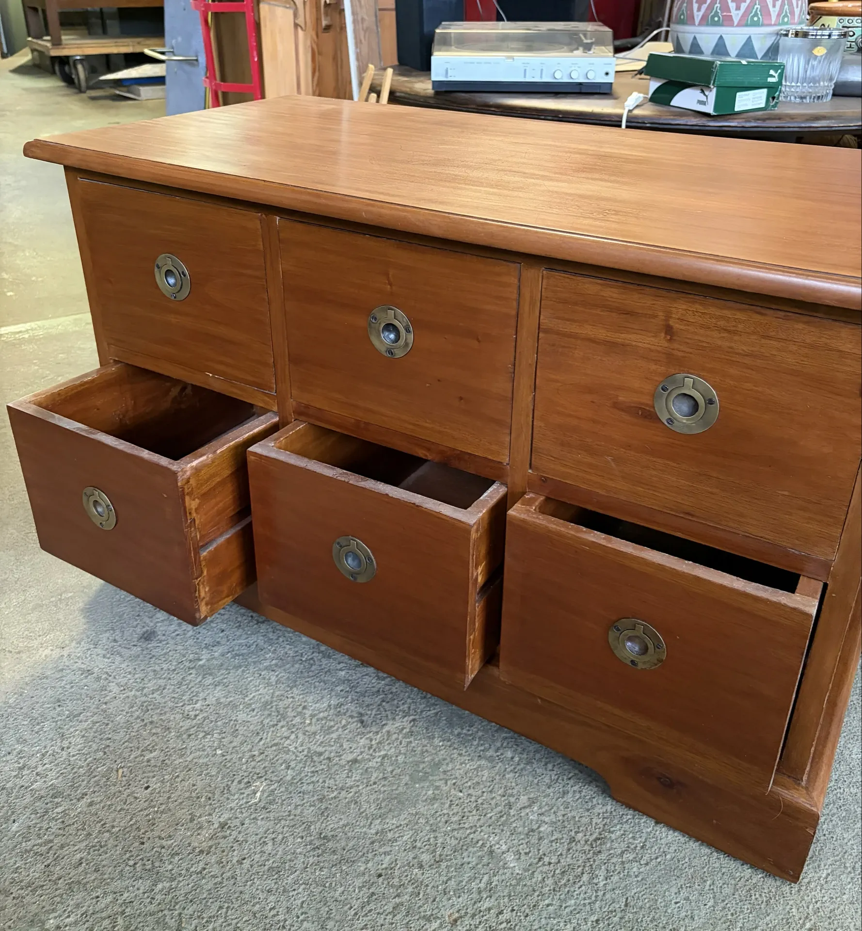 Wooden storage furniture