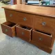 Wooden storage furniture
