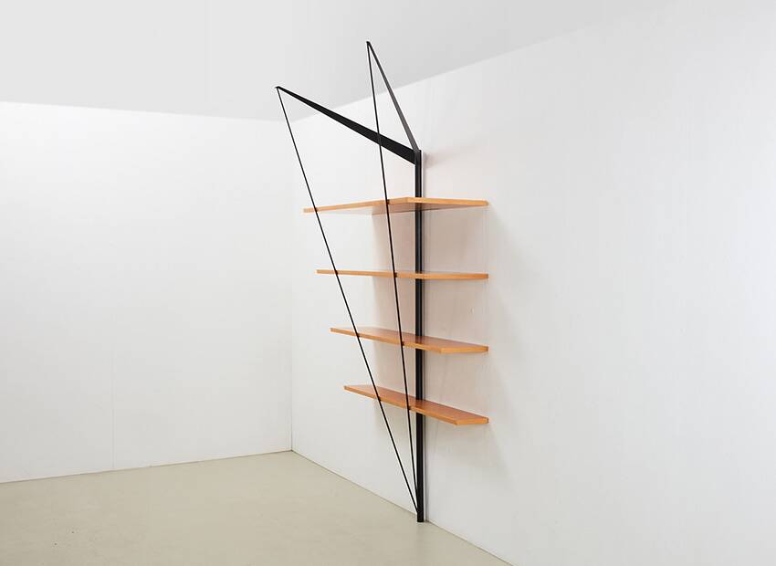 Rare 'Angelo Necessario' Wall Unit by Paolo Pallucco & Mireille Rivier 1989