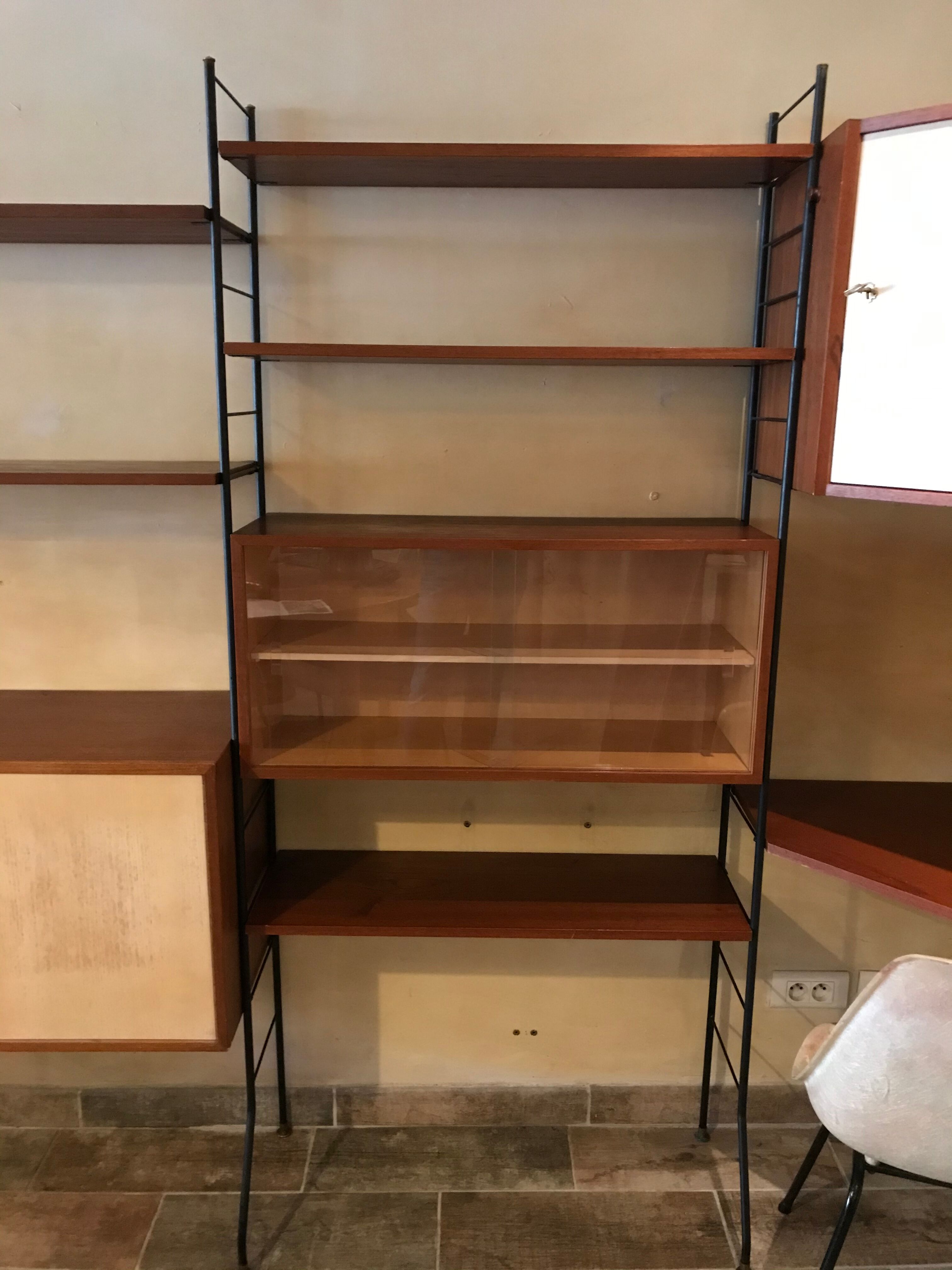 1950s modular shelf