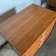Chest of drawers teak storage furniture and Scandinavian teak veneer 60s