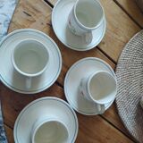 Cups and saucers Pagnossin