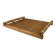 Bamboo tray with handle, 1960s/70s