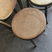Dining Chairs in Wood Cane, Germany, 1960s, Set of 6