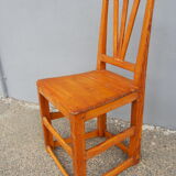 Rustic farm chair