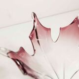 Vase in Murano glass by Fratelli Toso H 27.5cm